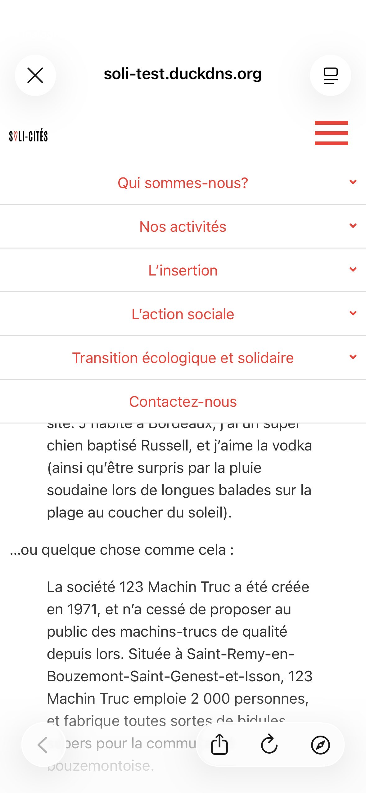 Image projet